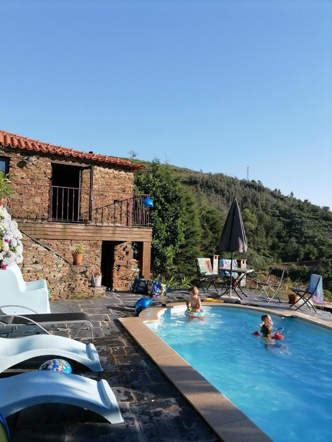 Bela Vista Alqueve - Traditional Stone House And Private Pool Arganil Exteriör bild